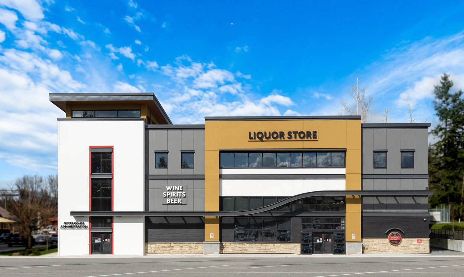 Otter Coop Liquor Store & Administration Fine Drywall